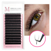 Volume Premade Fan YY Lashes Extensions 0.07mm (BLACK）